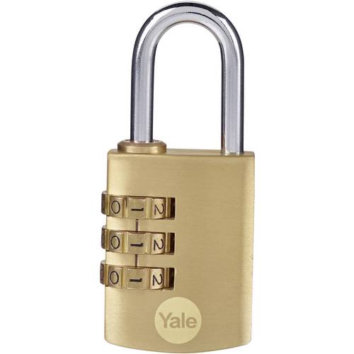 Yale Locks-Y150 30 mm Laiton Combinaison Cadenas